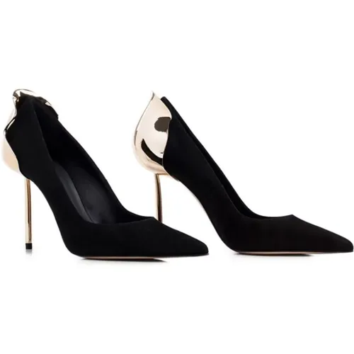 Suede High Heels, Classic , female, Sizes: 4 1/2 UK, 7 UK - Le Silla - Modalova