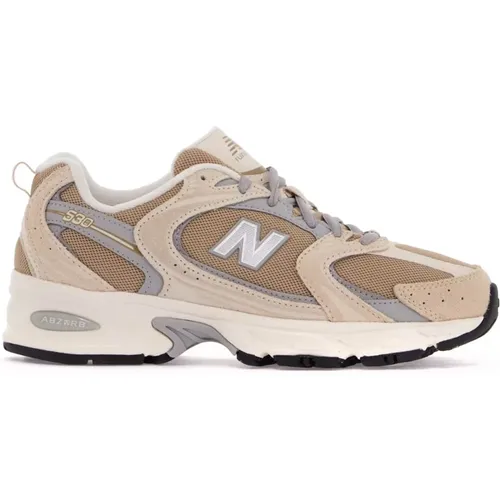 Sneaker aus Mesh und Leder - New Balance - Modalova