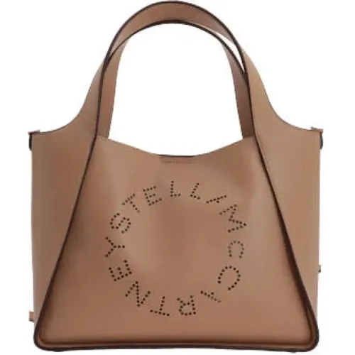 Alter Nappa Tote Bag with Gold Hardware , female, Sizes: ONE SIZE - Stella Mccartney - Modalova