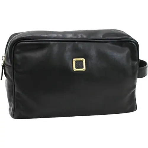 Pre-owned Leather clutches , unisex, Sizes: ONE SIZE - Loewe Pre-owned - Modalova
