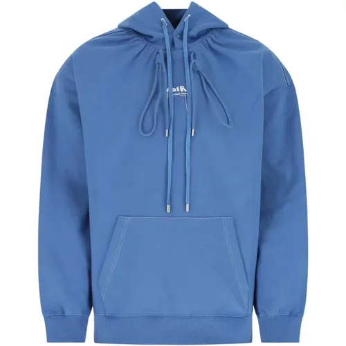 Cerulean Blauer Sweatshirt - Ader Error - Modalova