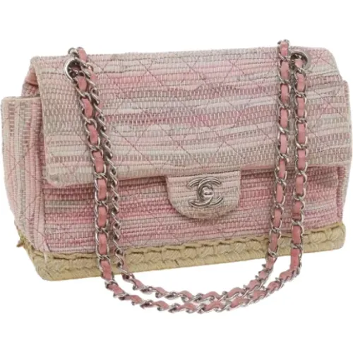 Pre-owned Wool chanel-bags , female, Sizes: ONE SIZE - Chanel Vintage - Modalova