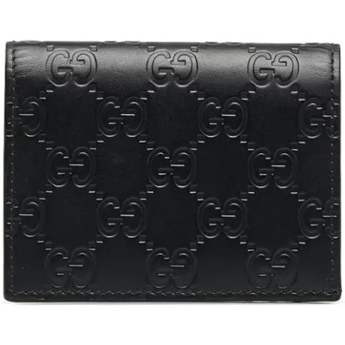 Pre-owned Leather wallets , female, Sizes: ONE SIZE - Gucci Vintage - Modalova