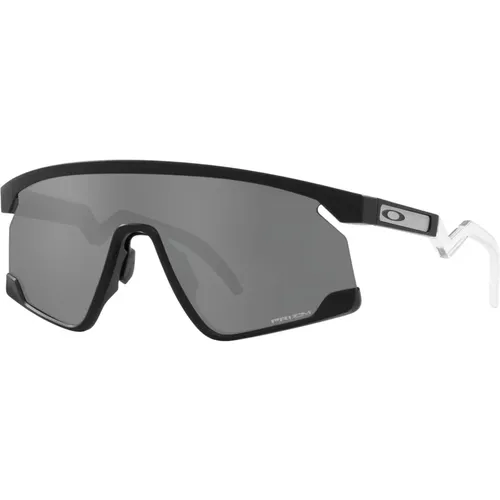 Matte Schwarze Sonnenbrille mit Prizm Black , unisex, Größe: 39 MM - Oakley - Modalova