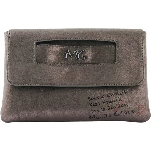 Stylish Clutch Bag , female, Sizes: ONE SIZE - Manila Grace - Modalova