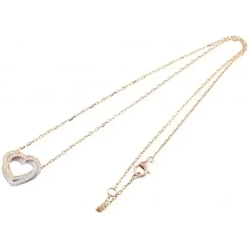 Pre-owned Rose Gold necklaces , female, Sizes: ONE SIZE - Cartier Vintage - Modalova