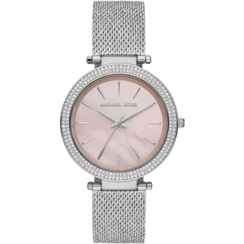 Rhinestone Fashion Analog Watch , female, Sizes: ONE SIZE - Michael Kors - Modalova