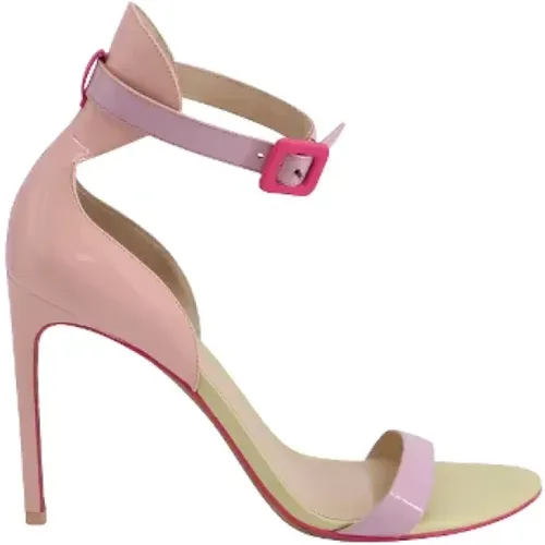 Pre-owned Leather heels , female, Sizes: 7 UK - Sophia Webster Pre-owned - Modalova