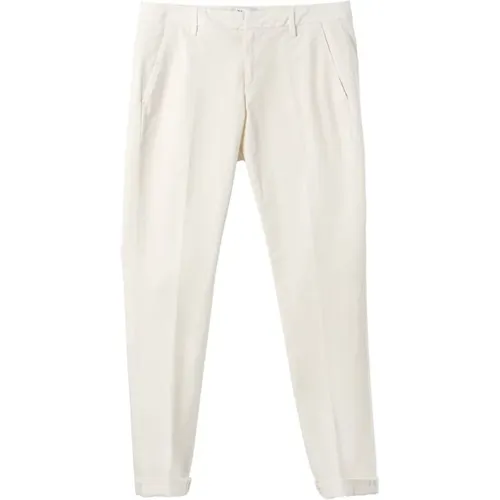 Slim-fit Trousers , male, Sizes: XL, 4XL, 2XL - Dondup - Modalova