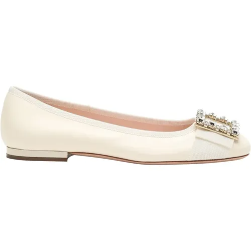 Spitz zulaufende Ballerina Flats - Roger Vivier - Modalova