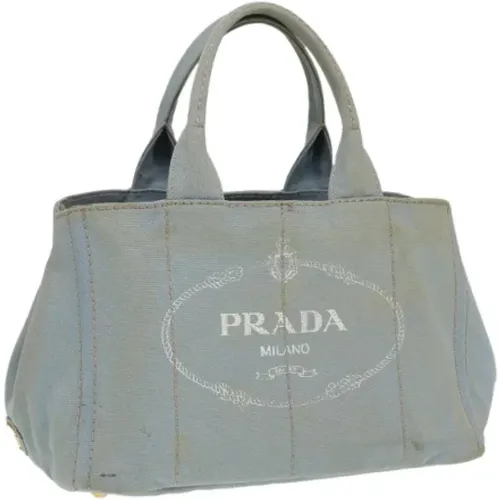 Pre-owned Canvas prada-bags , female, Sizes: ONE SIZE - Prada Vintage - Modalova