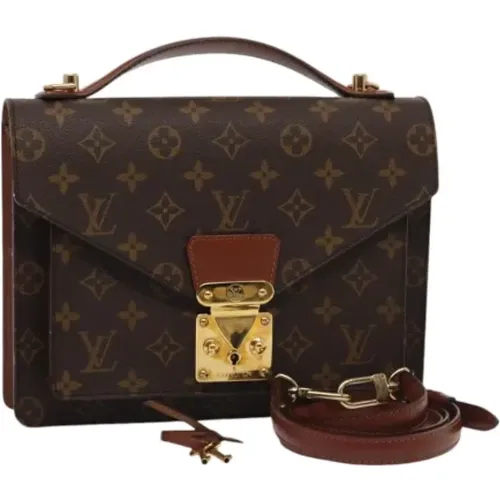 Pre-owned Canvas louis-vuitton-bags , female, Sizes: ONE SIZE - Louis Vuitton Vintage - Modalova