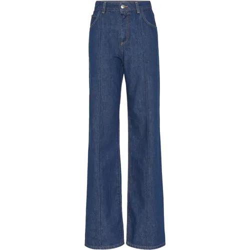 Weite Bein Denim , Damen, Größe: XS - MVP wardrobe - Modalova