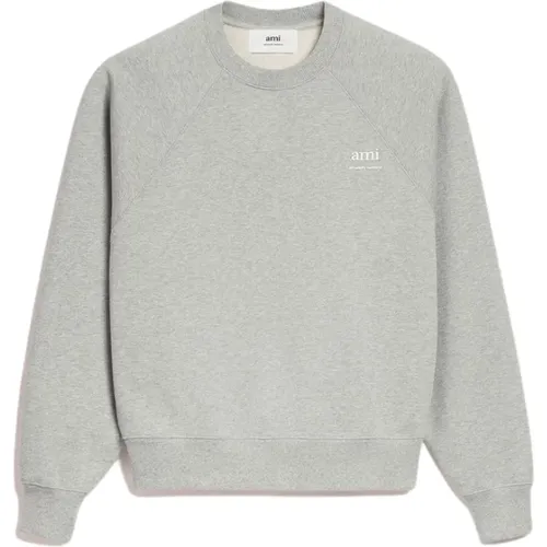 Sweatshirts , Herren, Größe: S - Ami Paris - Modalova