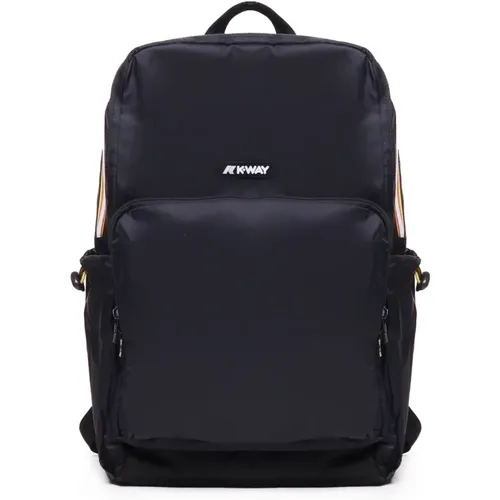 Urban Laptop Backpack with Pockets , male, Sizes: ONE SIZE - K-way - Modalova