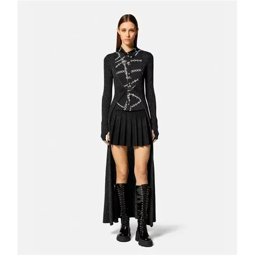 V J C Shirt Autumn Winter 2023 , female, Sizes: 4XS, 3XS, 2XS - Versace Jeans Couture - Modalova