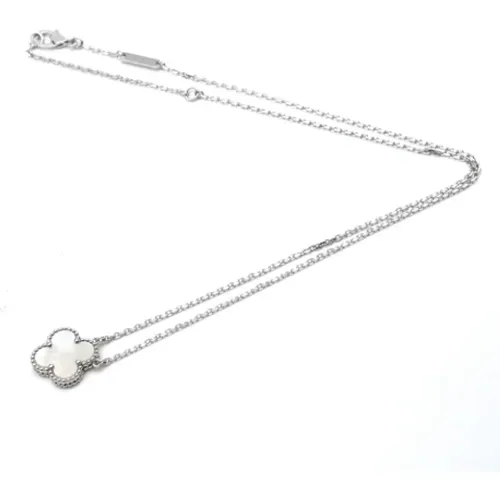 Pre-owned Metal necklaces , female, Sizes: ONE SIZE - Van Cleef & Arpels Pre-owned - Modalova