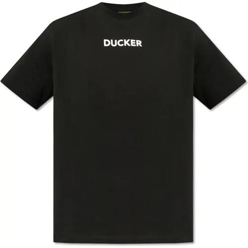Bedrucktes T-Shirt , Herren, Größe: M - Save The Duck - Modalova