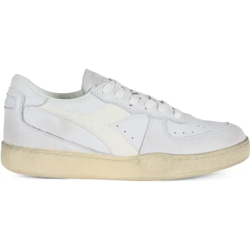 Vintage Leder Sneakers Low Top - Diadora - Modalova