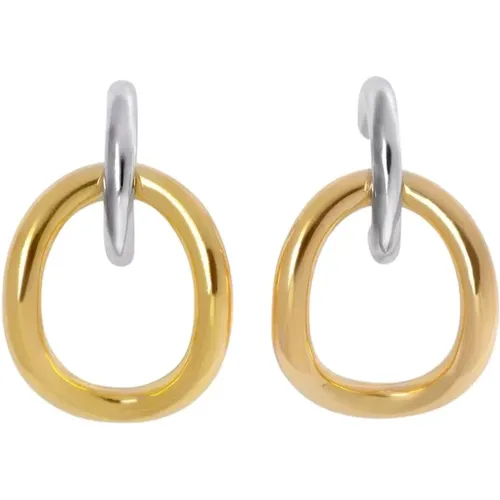 Inner Naho Earring - - Silver/18K Gold Plated , female, Sizes: ONE SIZE - Charlotte Chesnais - Modalova