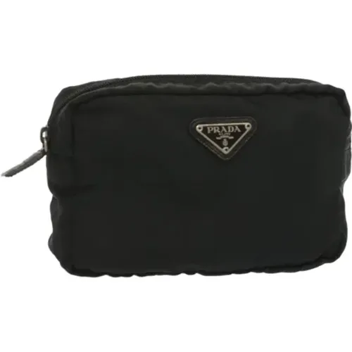 Pre-owned Canvas clutches , female, Sizes: ONE SIZE - Prada Vintage - Modalova