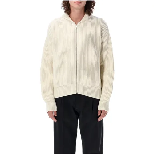 Stylish Zip Sweater , male, Sizes: L - Jil Sander - Modalova