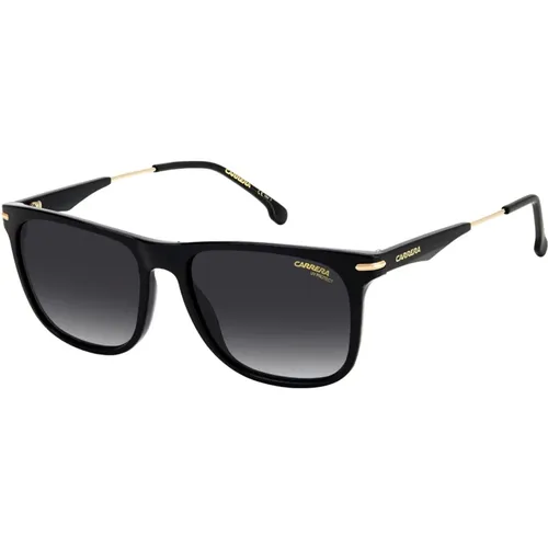 Dark Grey Shaded Sunglasses , male, Sizes: 55 MM - Carrera - Modalova