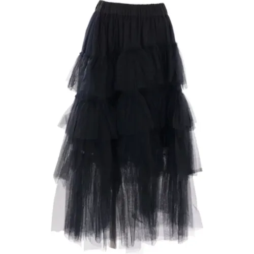 Tulle Skirt Elastic Waist , female, Sizes: S, XS - Simone Rocha - Modalova