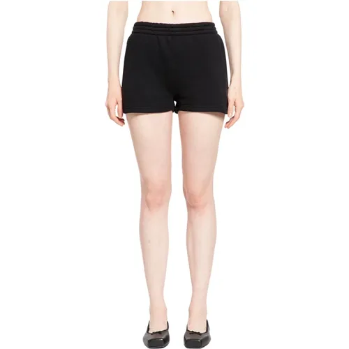 Terry Sweatshort with Puff Paint , female, Sizes: XS, M, L, S - alexander wang - Modalova