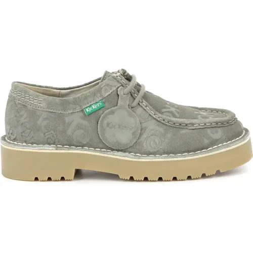 Daltrey Low Leder Derby Schuhe - Kickers - Modalova