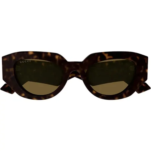 LogoLarge Sunglasses , female, Sizes: 51 MM - Gucci - Modalova