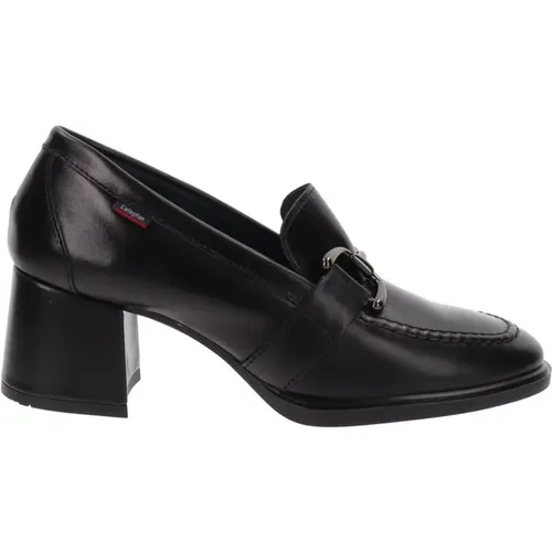 Leather Women Heeled Shoes , female, Sizes: 7 UK, 3 UK, 4 UK - Callaghan - Modalova