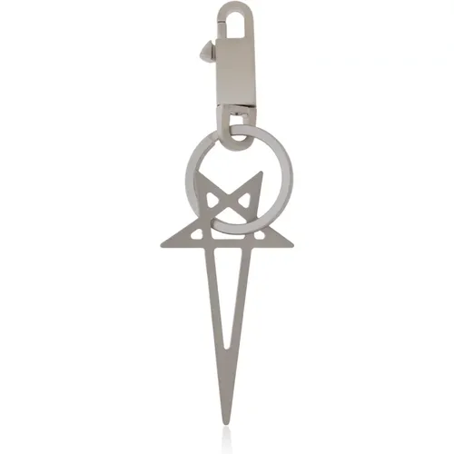 Schlüsselanhänger mit Logo , unisex, Größe: ONE Size - Rick Owens - Modalova