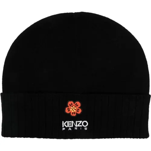 Schwarze Beanie Mütze Kenzo - Kenzo - Modalova