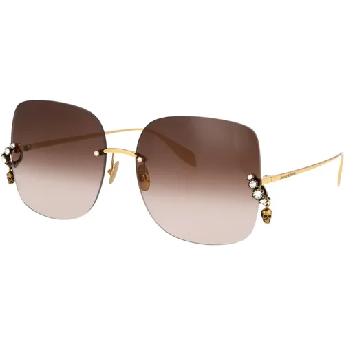 Stylish Sunglasses Am0390S , female, Sizes: 63 MM - alexander mcqueen - Modalova