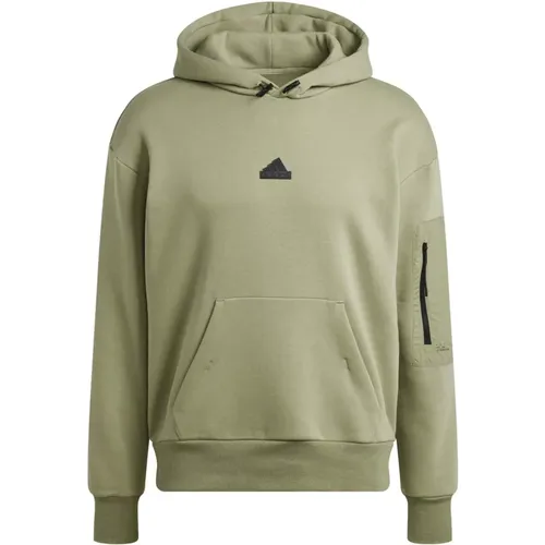 Kapuzenpullover , Herren, Größe: S - Adidas - Modalova