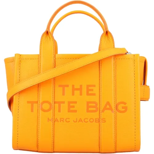 Tangerine Mini Tote Leder Tasche - Marc Jacobs - Modalova