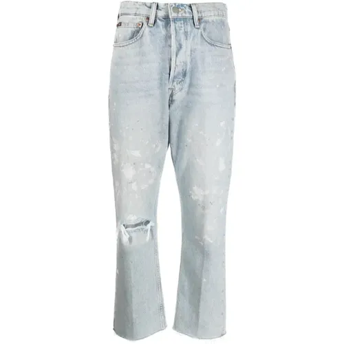 Straight Jeans Casual Style , female, Sizes: W28, W30, W25, W29 - Polo Ralph Lauren - Modalova