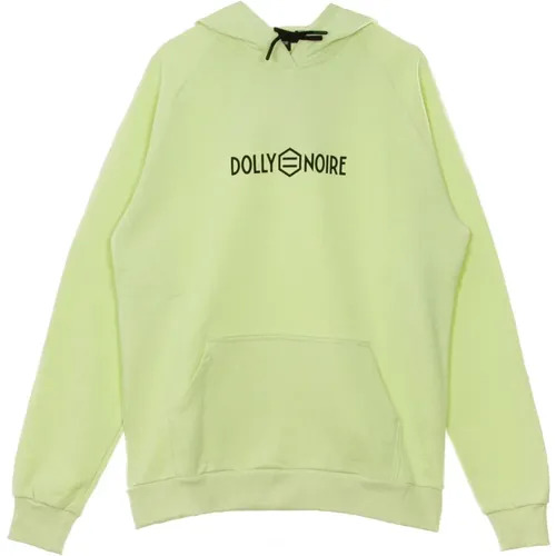 Logo Hoodie Mint Leichter Kapuzenpullover , Herren, Größe: M - Dolly Noire - Modalova