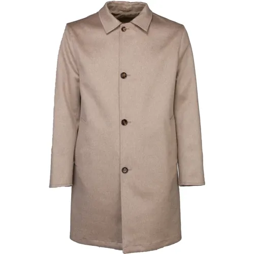 Reversible Cashmere Overcoat , male, Sizes: L, S - Kired - Modalova