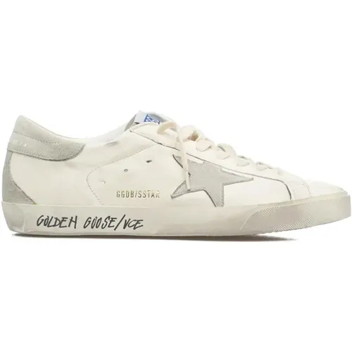 Mens Shoes Sneakers White Ss24 , male, Sizes: 7 UK - Golden Goose - Modalova
