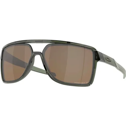 Castel Sungles - Olive Ink/Prizm Tungsten , male, Sizes: ONE SIZE - Oakley - Modalova