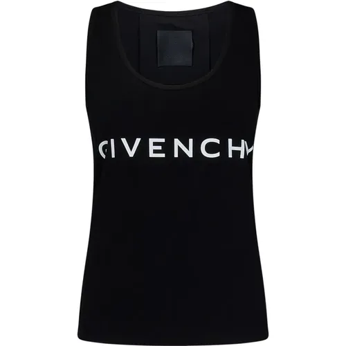 Sleeveless Top with Archetype Print , female, Sizes: M, XS, S - Givenchy - Modalova