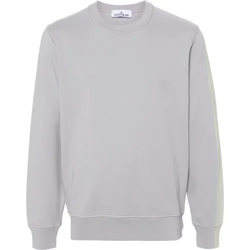 Grey Sweaters for Men , male, Sizes: S, L, M, XL - Stone Island - Modalova