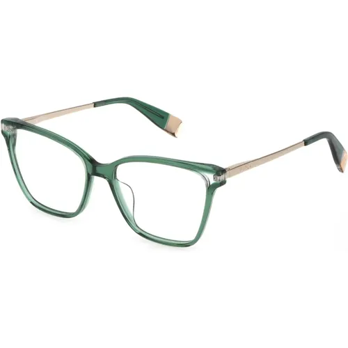 Vfu581 Eyeglasses , female, Sizes: 54 MM - Furla - Modalova