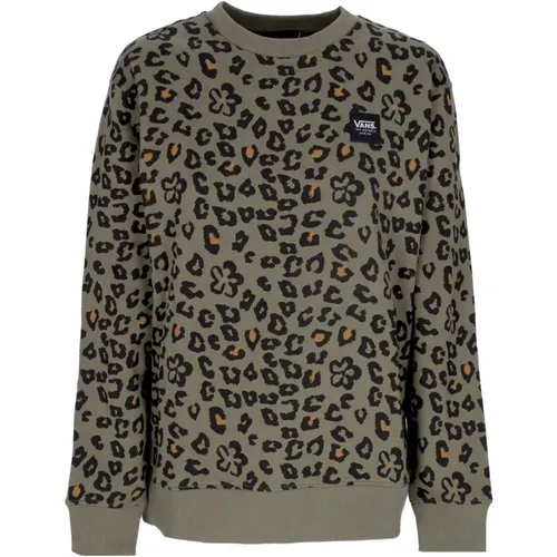 Blumen Tier Crewneck Sweatshirt Dunkelgrün - Vans - Modalova