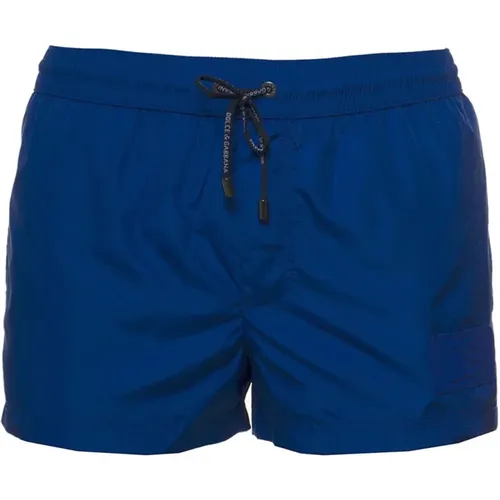 Logo Swim Shorts , male, Sizes: S, 2XL, L, XL - Dolce & Gabbana - Modalova