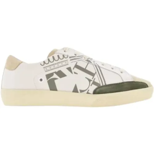 Green Shield Sneakers , male, Sizes: 8 UK - Carolina Herrera - Modalova