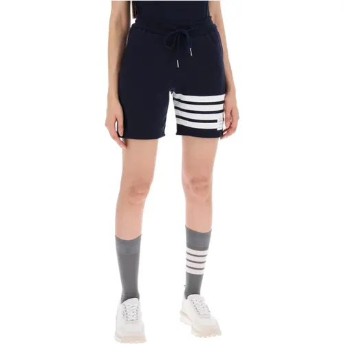 Bar Sports Shorts , Damen, Größe: M - Thom Browne - Modalova