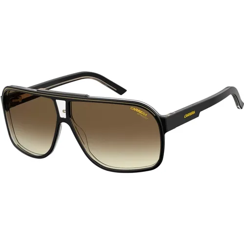 Grand Prix 2 Sunglasses Black/ Shaded , male, Sizes: 64 MM - Carrera - Modalova